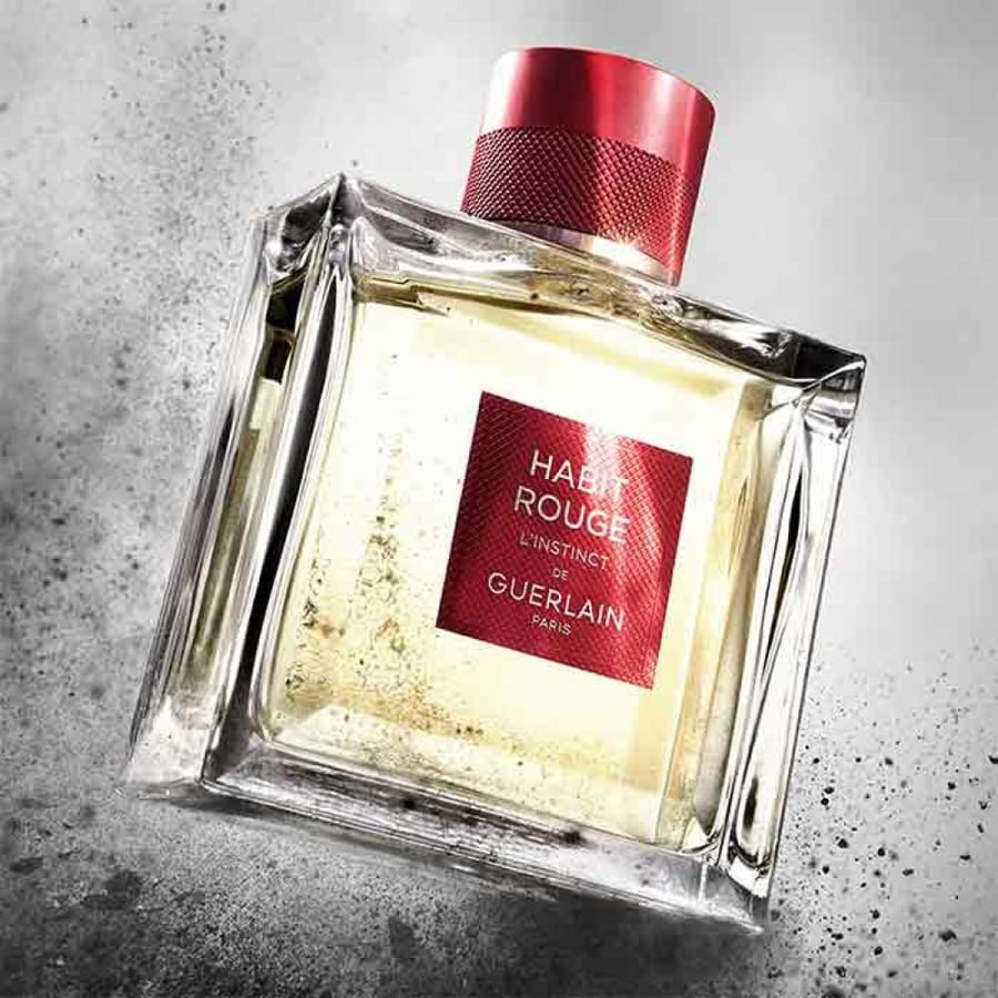 عطر غيرلان هابيت روج لانستيكت او دو تواليت انتنس 50 مل Habit Rouge L'Instinct Guerlain