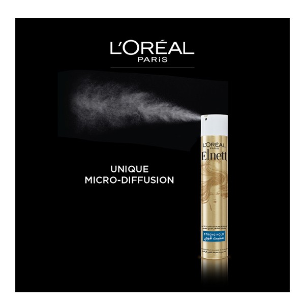 بخاخ شعر ايلنت مثبت قوي من لوريال - 400 مل