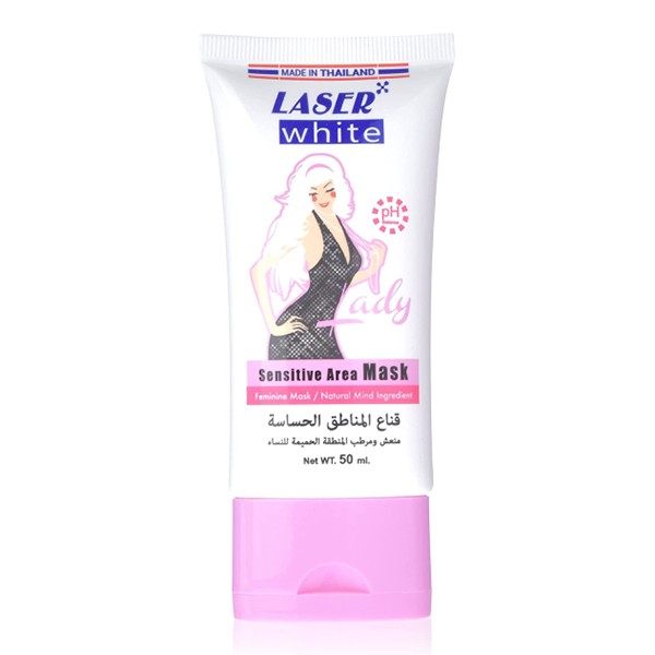 قناع مرطب المناطق الحساسة من ليزر وايت - 50 مل