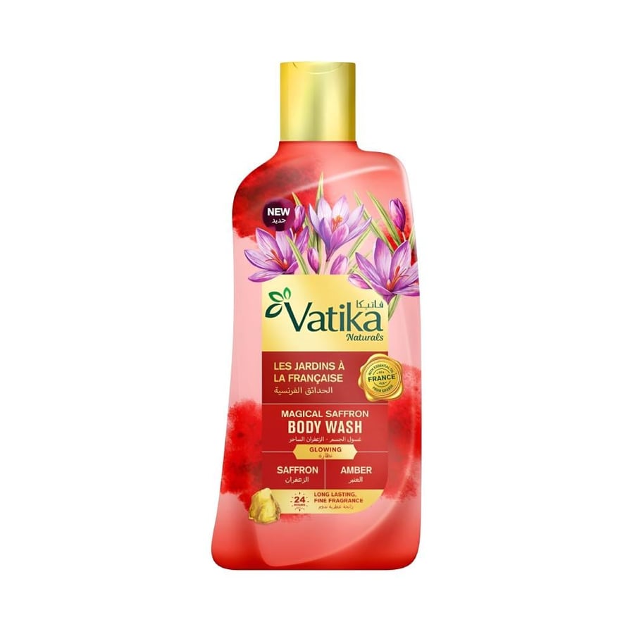 Body Wash With Magical Saffron By Vatika - 250ml