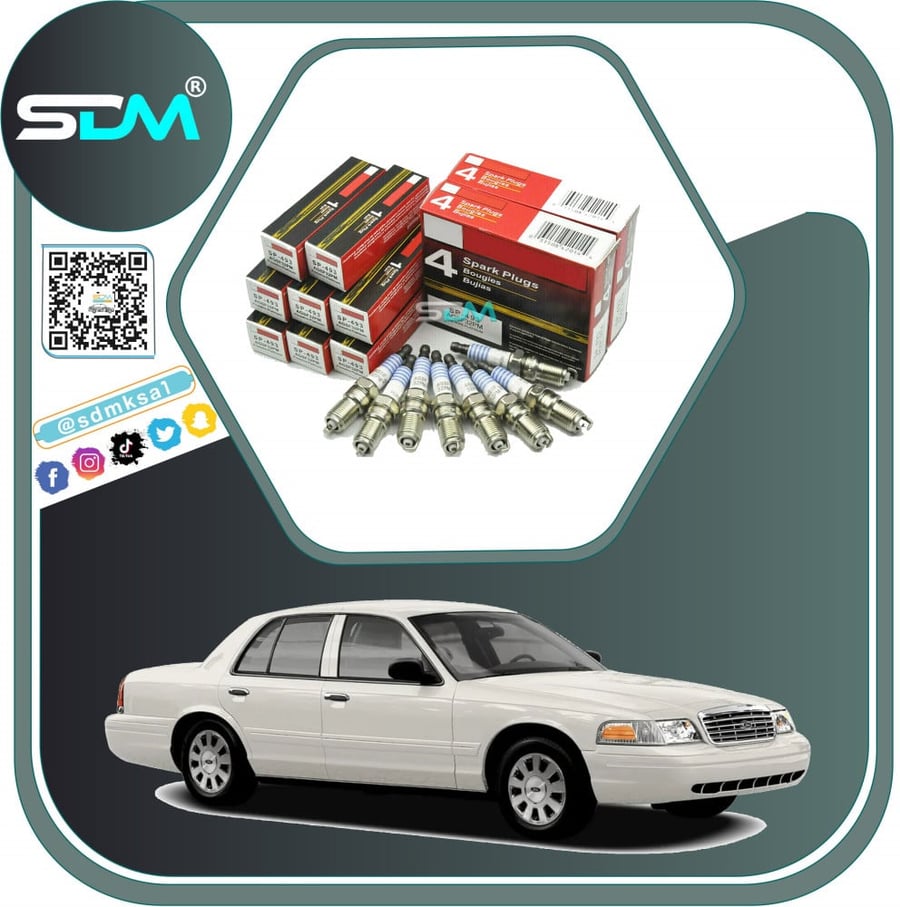 8 Crowan Victoria - Grand Marquis 1993-2011 spark plug set