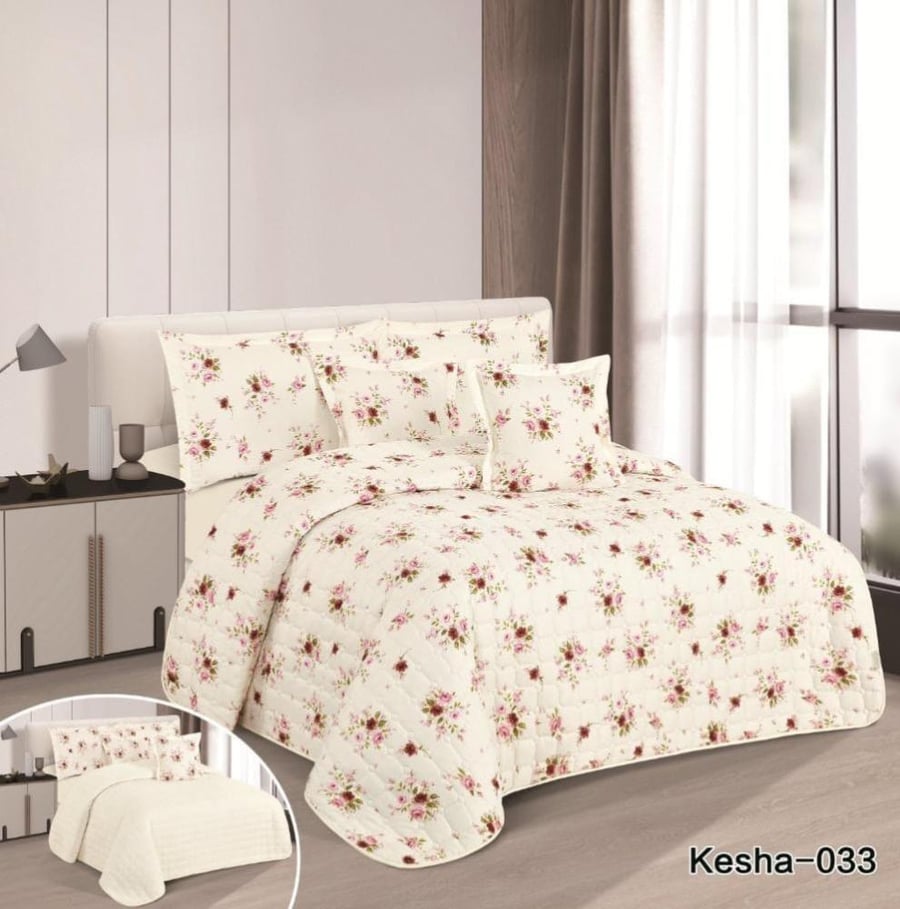 Summer double bedspread 6 pieces