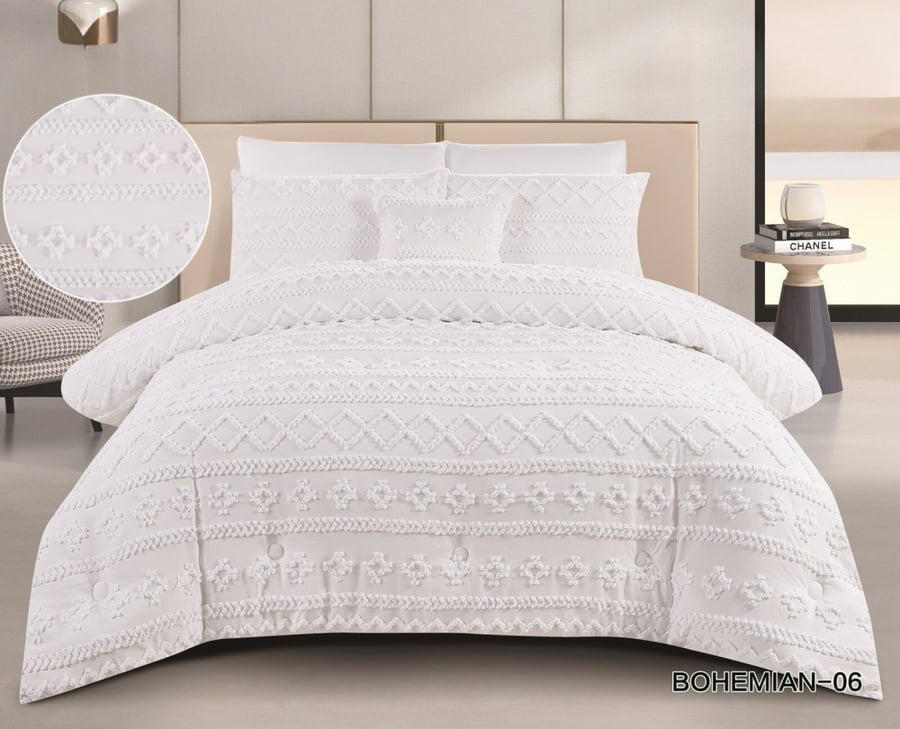 Bohemian bedspread - summer single and a half 5 pieces