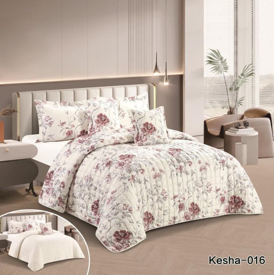 Summer double bedspread 6 pieces