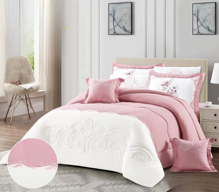 Clara bedspread - Summer - Double 8 pieces
