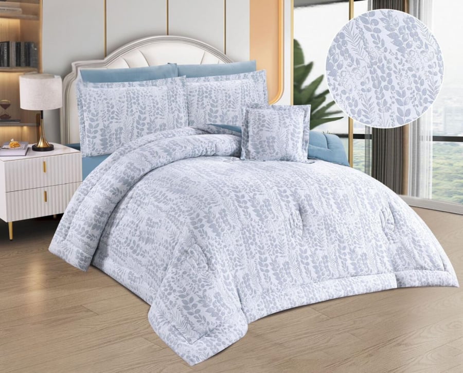 Rosa bedspread - summer double 7 pieces