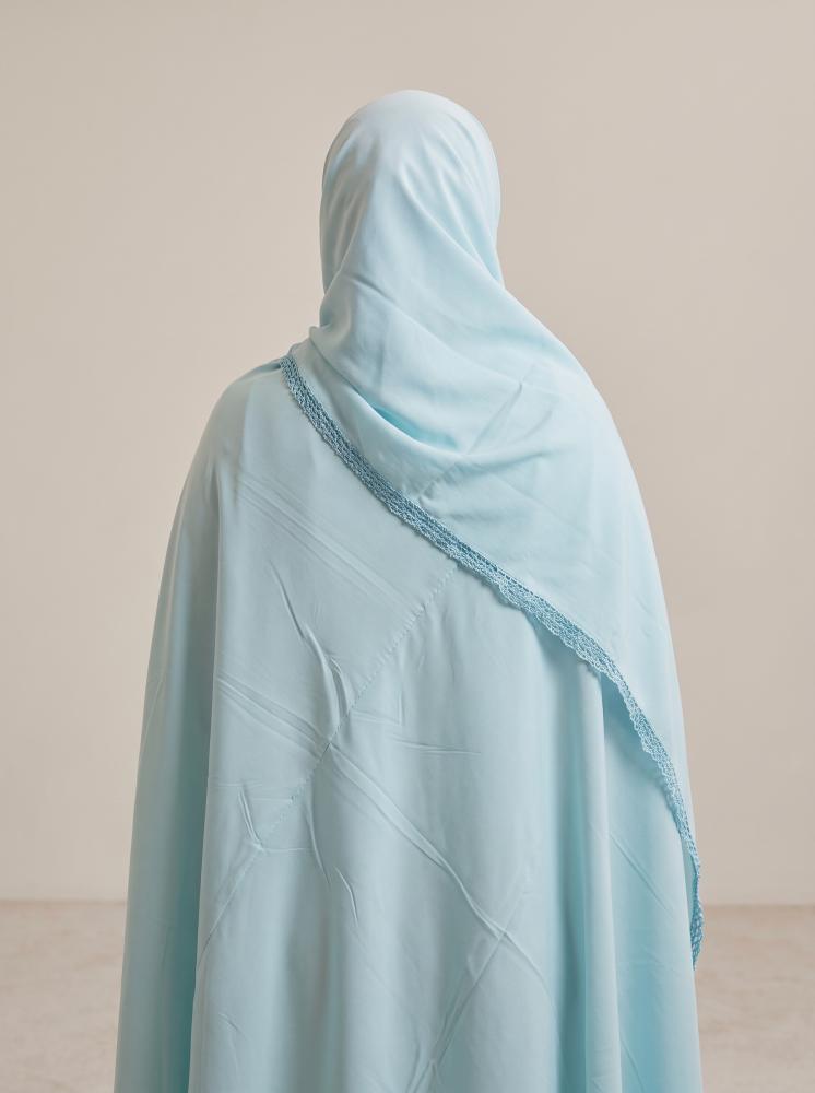 شرشف صلاة لفّ كروشيه مع لولو