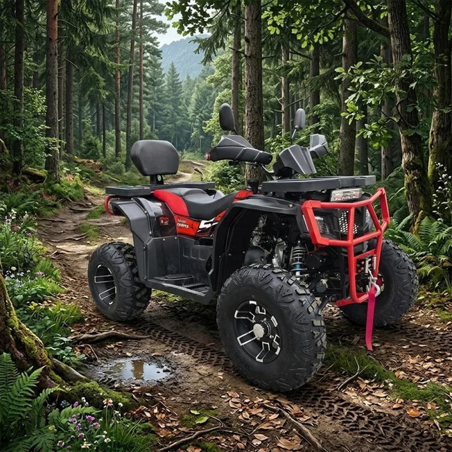 دباب أربع عجلات بنزين سعة 200cc مع تبريد زيت وقير أوتوماتيك طراز A7-30