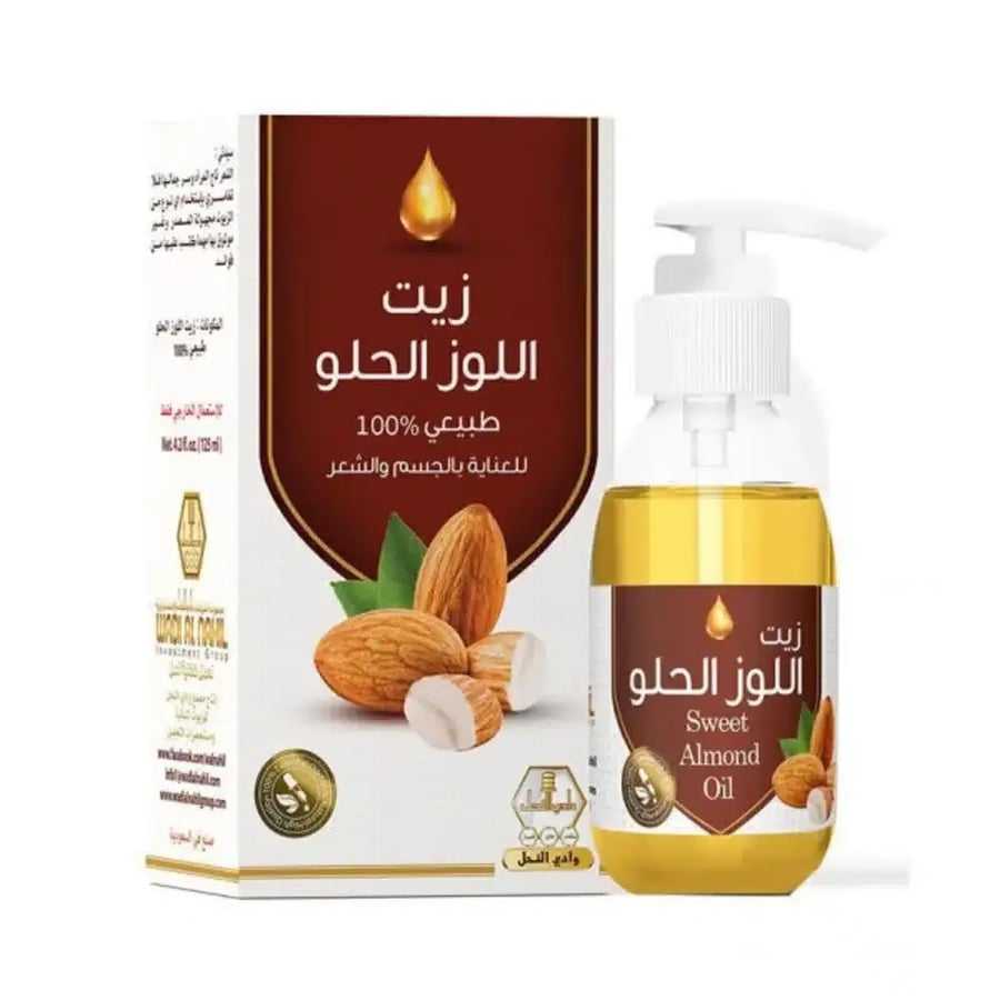 وادي النحل زيت اللوز الحلو125 مل
