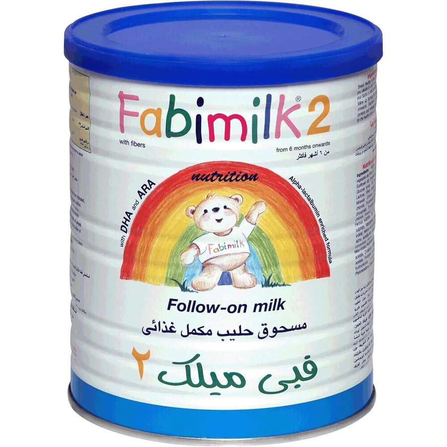 حليب فابي ميلك 2 للأطفال 900 جم