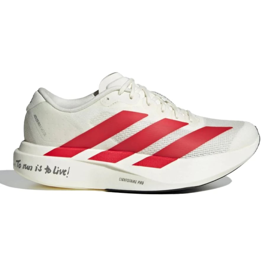 حذاء Adidas ADIZERO EVO SL وايت ريد للجنسين