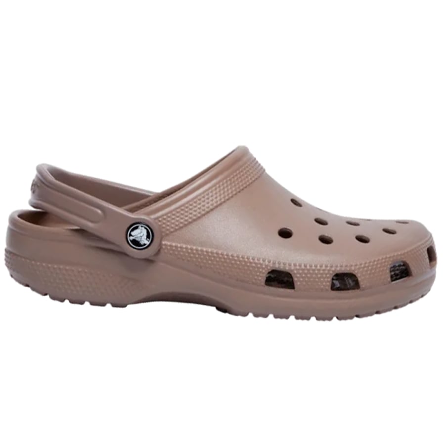 شبشب crocs نسائي كلاسيك بلون بني فاتح