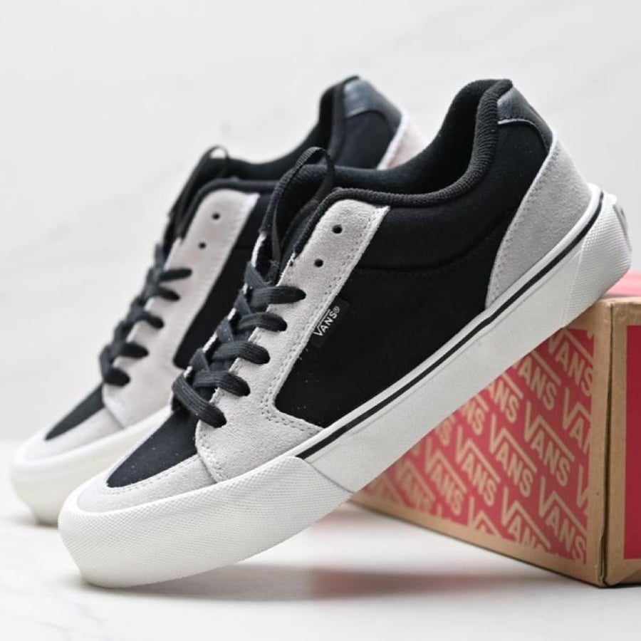 Vans Kno School Daily Sneaker Grey/Black Flat