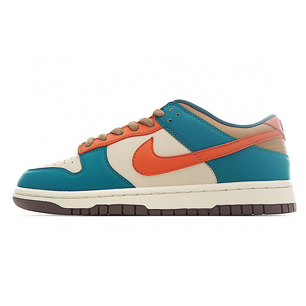 Nike Unisex Dunk Low Blue White Orange Shoe