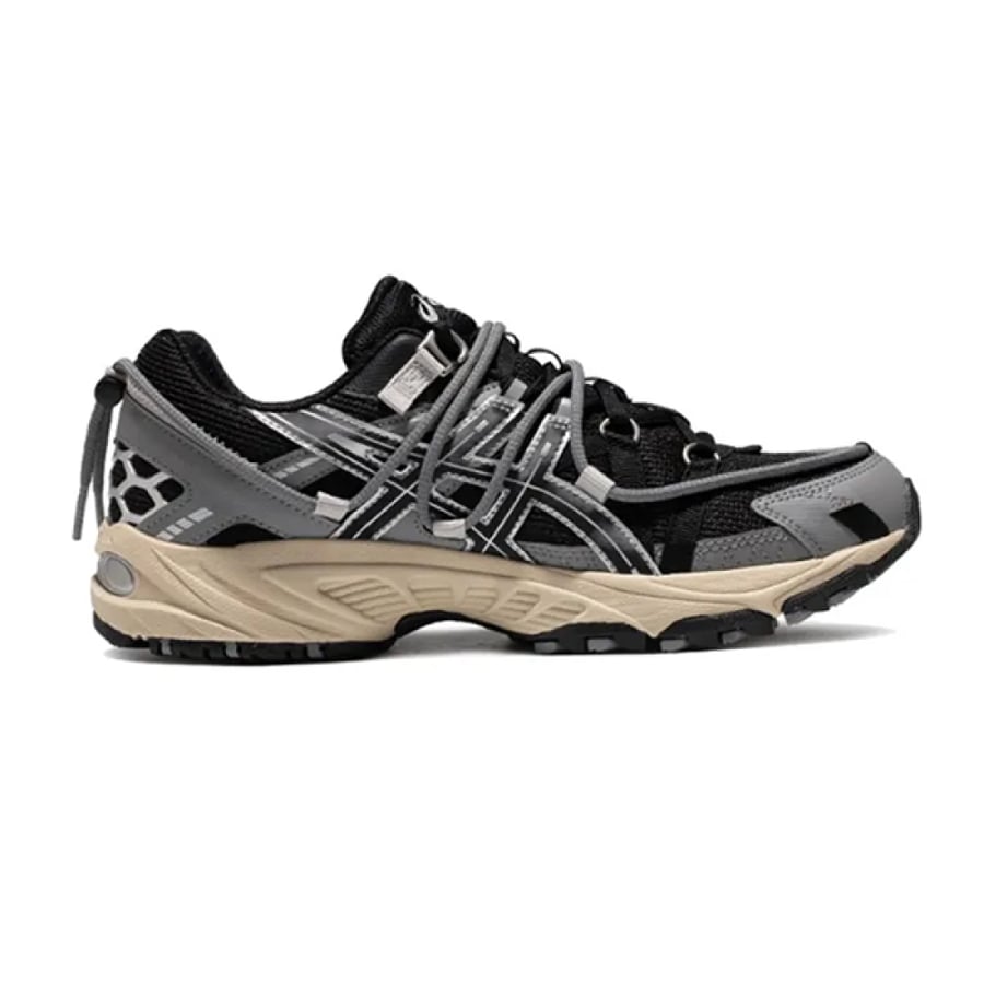 Unisex Skechers Gel Kahana TR Shoes, Black Silver