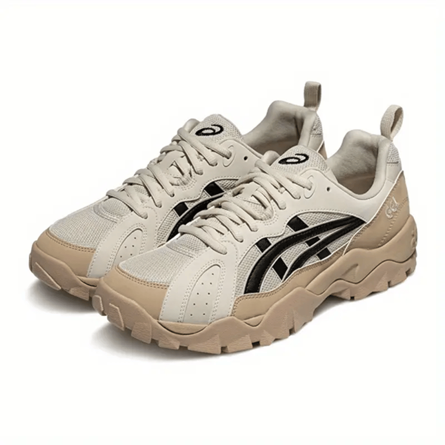 ASICS حذاء رياضي  جيل تراك بلون بيج وأسود