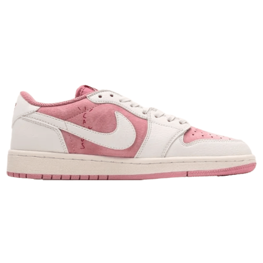 Nike Air Jordan 1 Low x Travis Scott Pink White Shoes