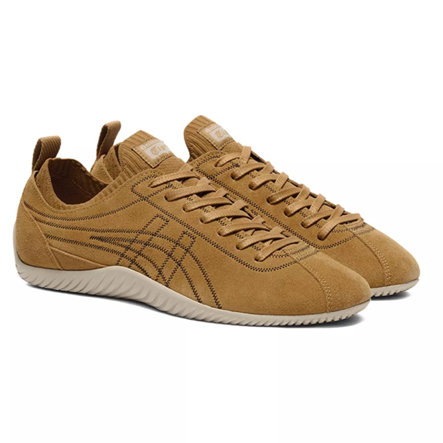Onet Soka Tiger SCLAW Walking Shoes, Honey Brown Embroidered