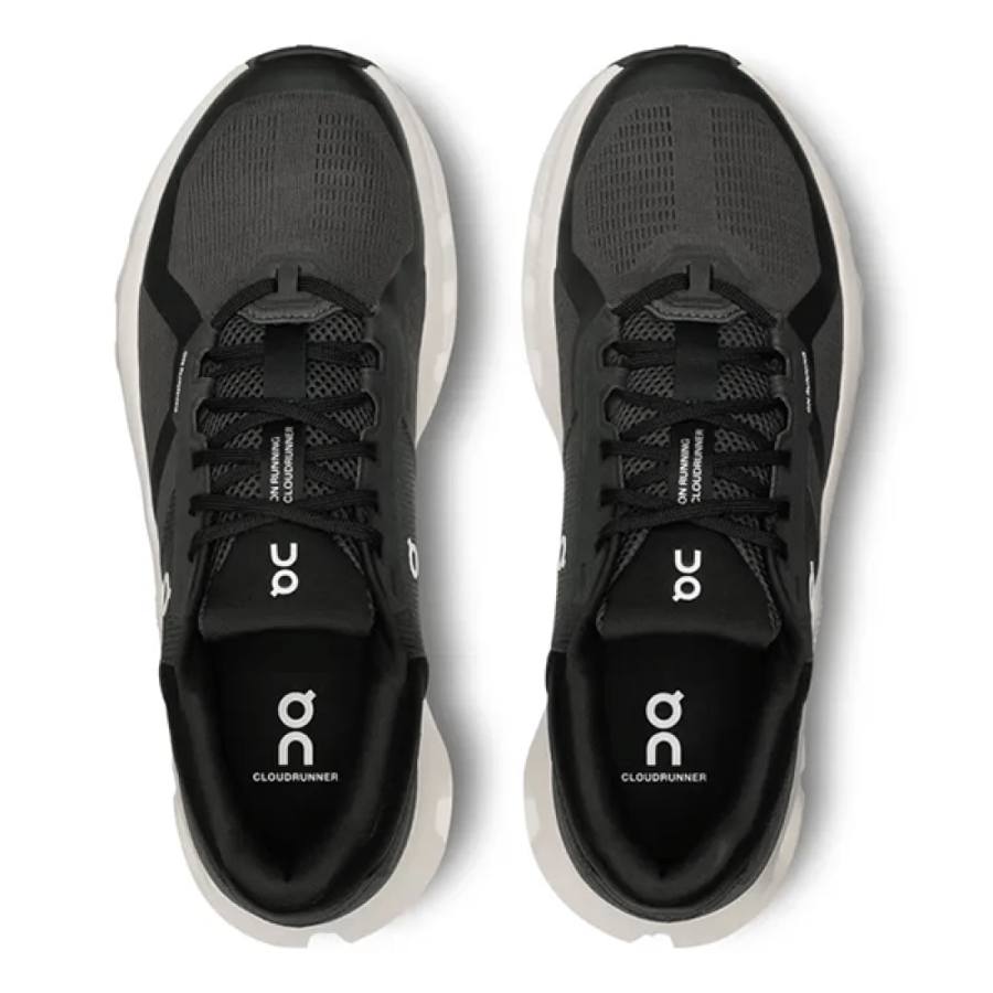 Unisex Cloud Runner On Running Sports Sneaker Black Mesh