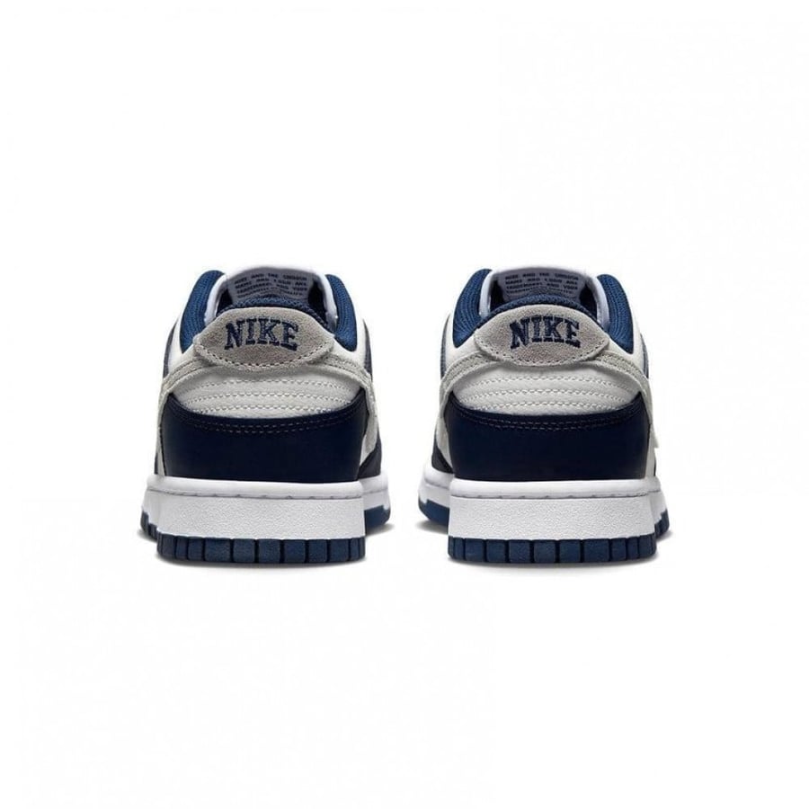 حذاء رياضي ريترو نايك Dunk Low كحلي رمادي
