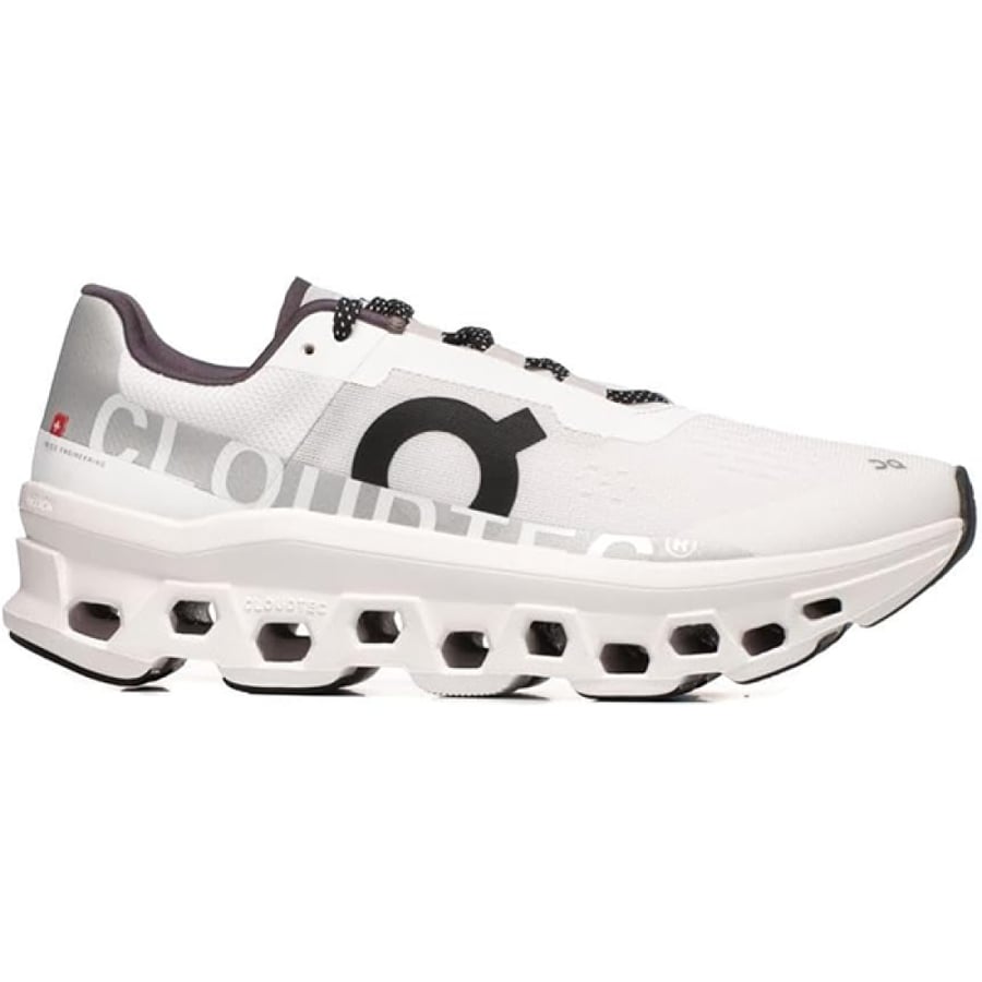 On Running Unisex Cloud Monster Sneakers, White/Black