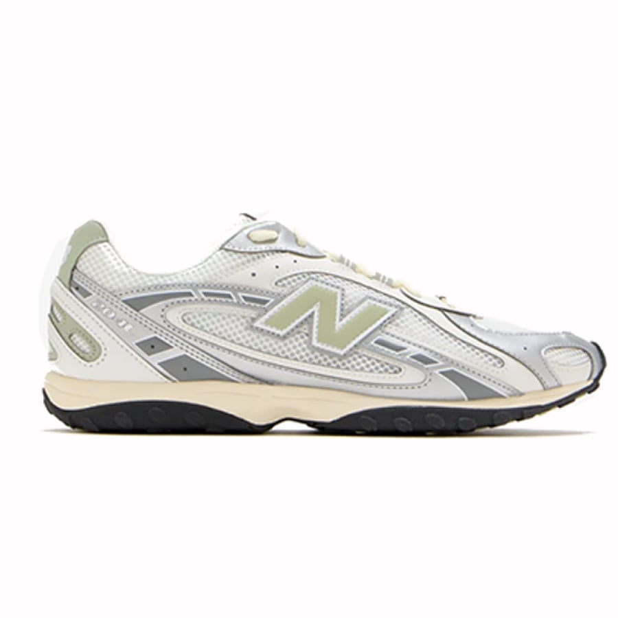 New Balance U204L p Unisex Mesh Shoe Silver Light Green