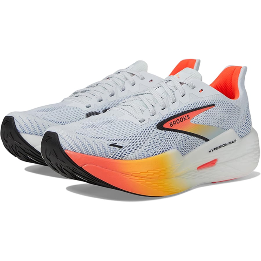 حذاء رياضي للرجال بروكس Hyperion Max 2 لون رمادي اورنج