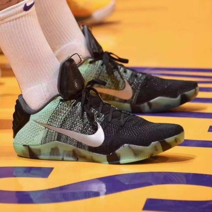 حذاء Nike Kobe 11 Elite أول ستار أسود وأخضر