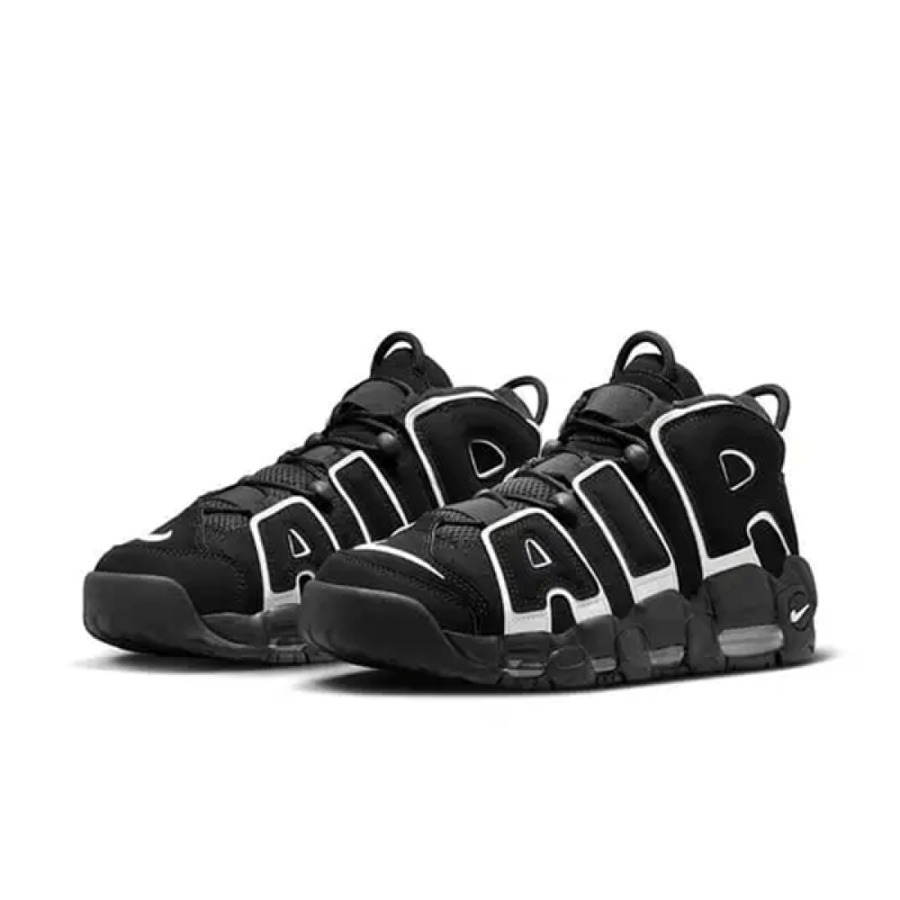 Nike Air More Uptempo Black White Unisex Shoe