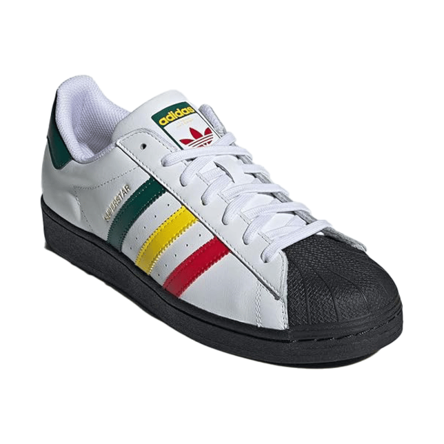 سنيكرز مشي adidas سوبر ستار وايت ملتي كلر للجنسين
