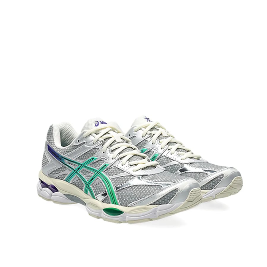 حذاء الركض Asics Gel-Cumulus 16 بألوان فضي وأخضر