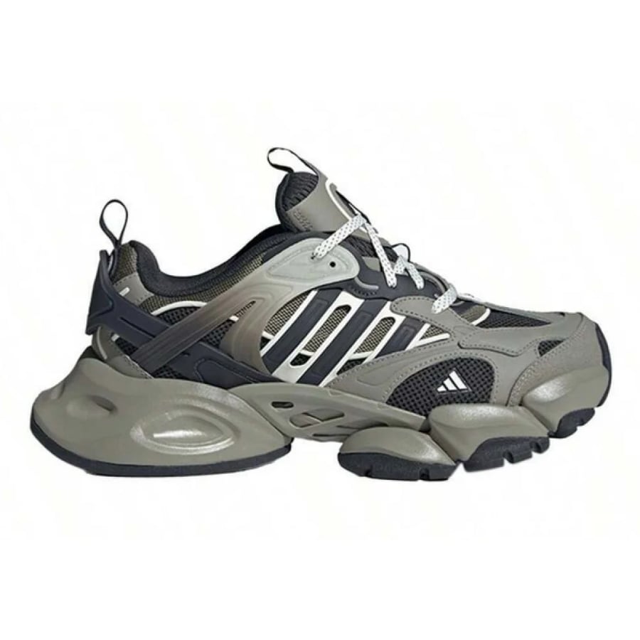 حذاء جري أديداس Vento XLG Runner Deluxe للجنسين رمادي أسود