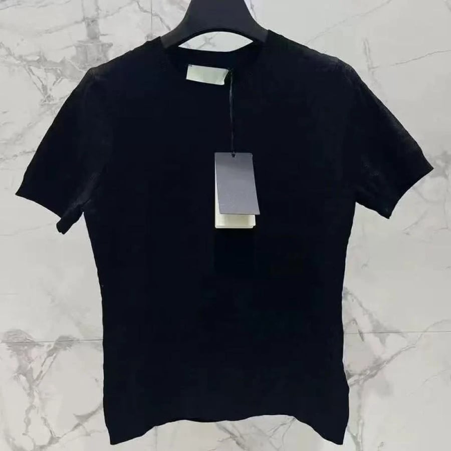Fendi Women's Black FF Crew Neck T-Shirt