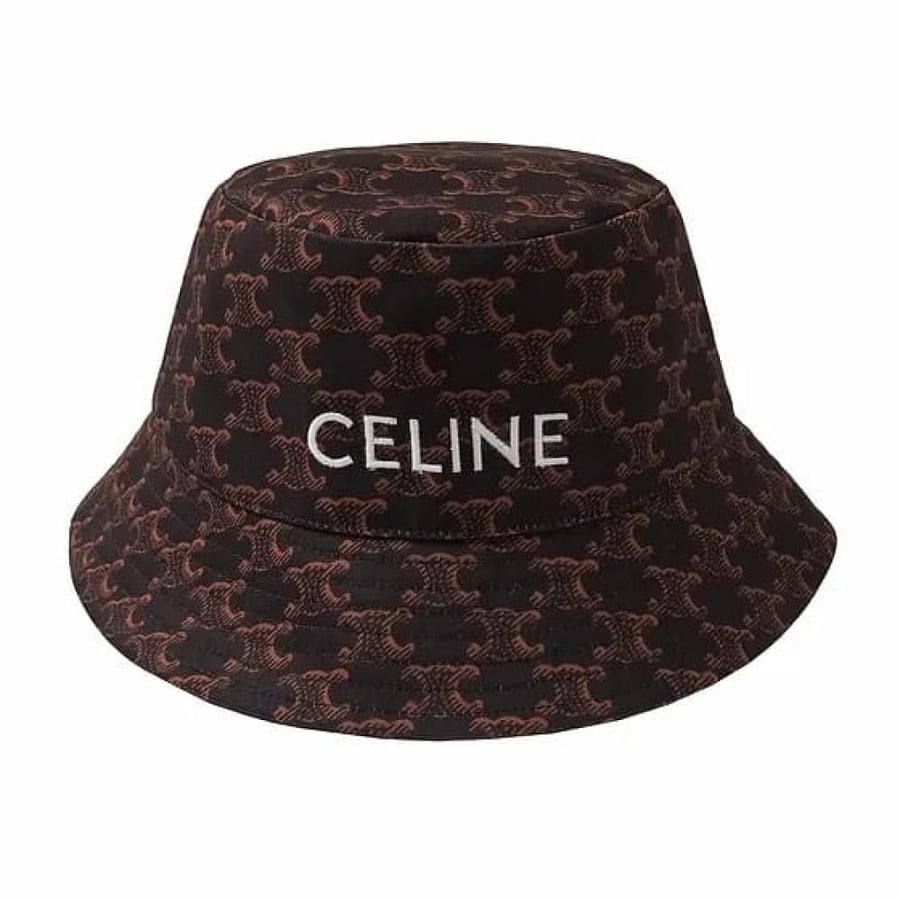 Celine Triumph Classic Women's Hat in Brown Luxury