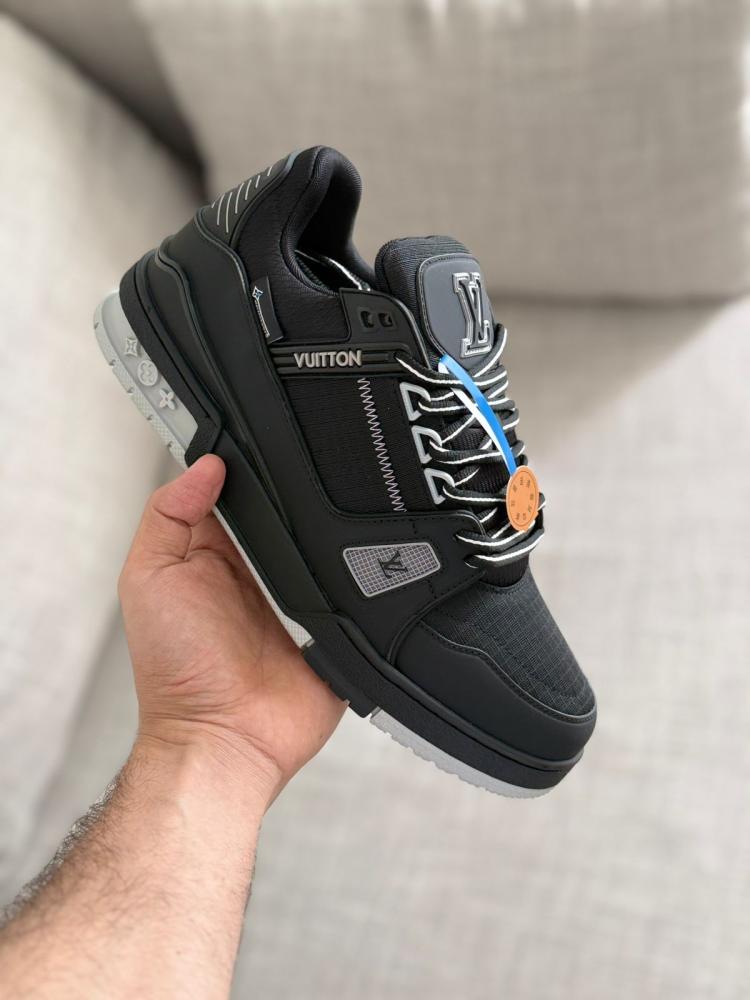 Louis Vuitton Lv Trainer Men's Black Sneakers