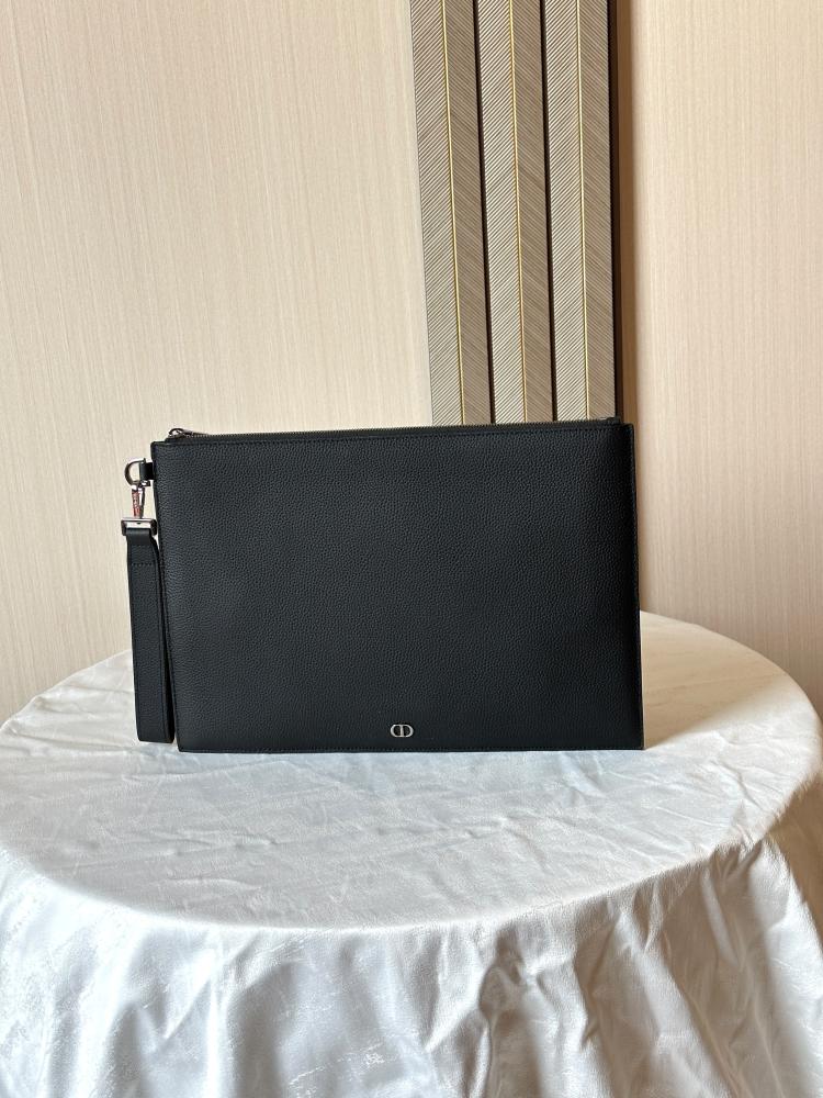 باوتش أسود سادة رجالي طراز DIOR A4