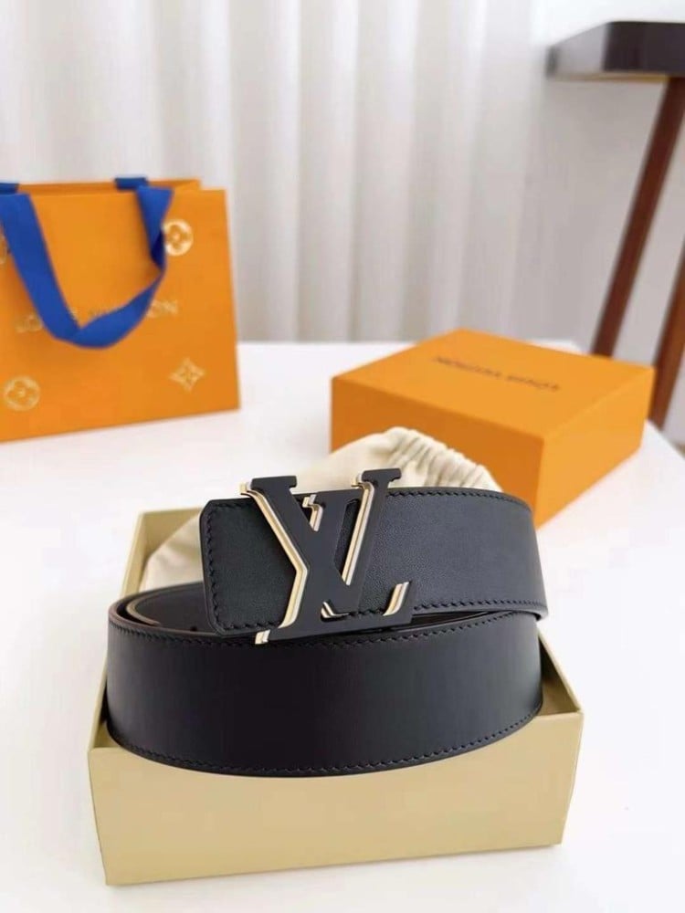 Louis Vuitton Black Men's Belt