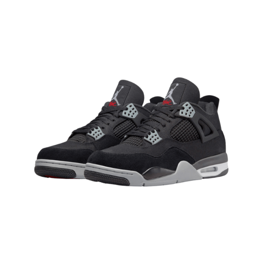 Air Jordan 4 - Black Canvas