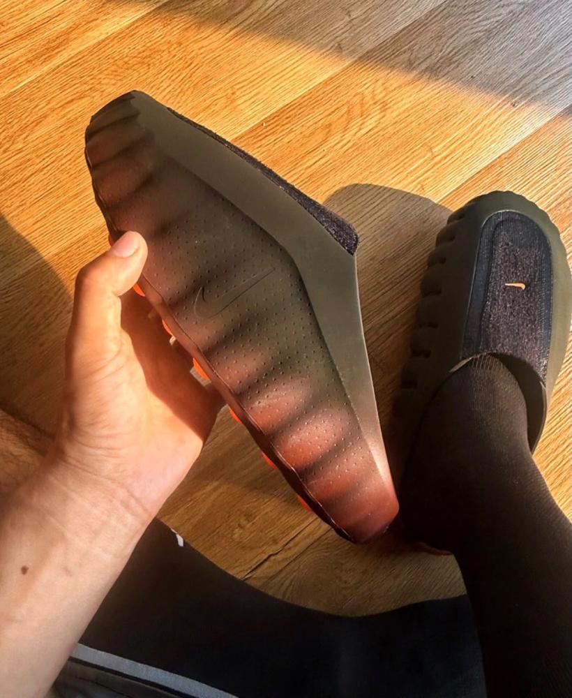 حذاء سلايد Nike Mind 001 Flyknit ايكليبس توتال اورنج