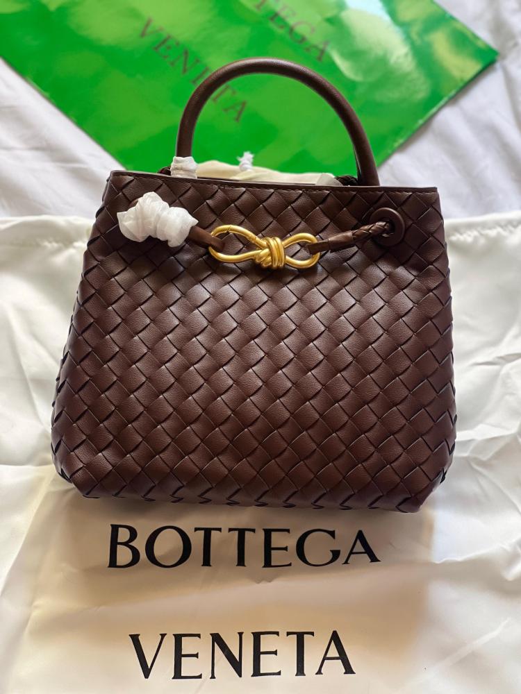 Bottega Veneta Andiamo Women's Bag, Chocolate Brown