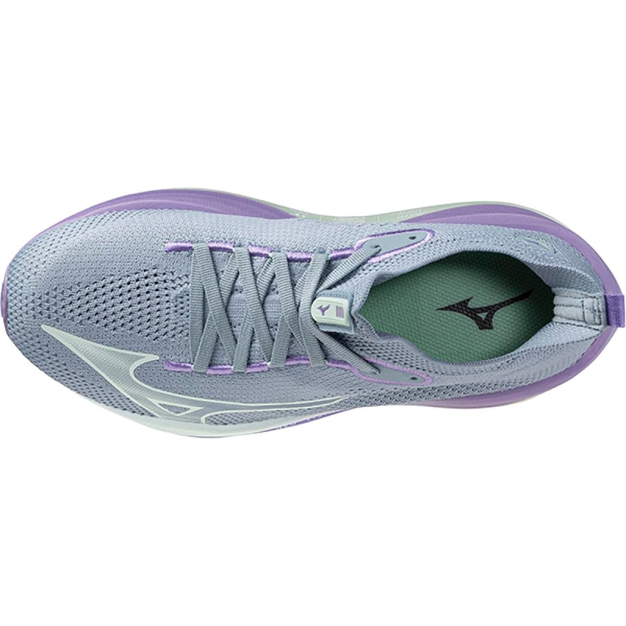 سنيكرز رياضي mizuno نيو فيستا باللون الرمادي والأرجواني