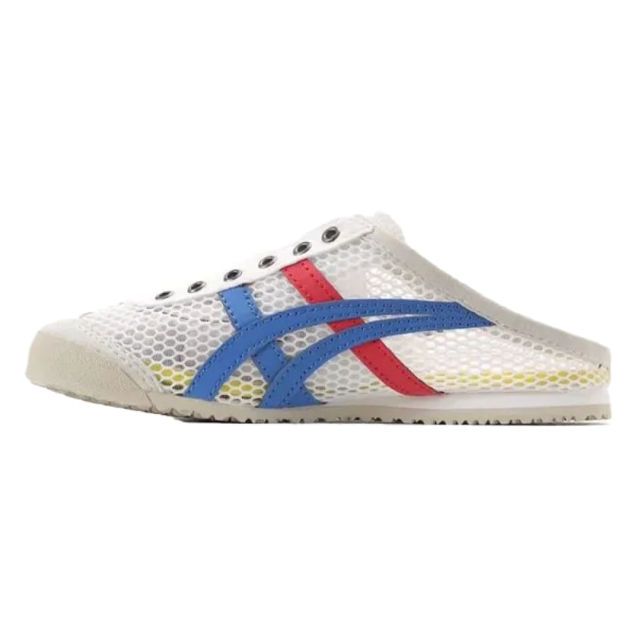 Onitsuka Tiger Maxico 66 Blue and Red Logo Open Back Shoes