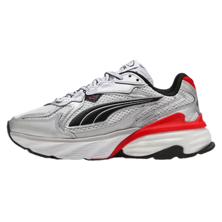حذاء puma Fade nitro ls سيلفر بلاك ريد للجنسين
