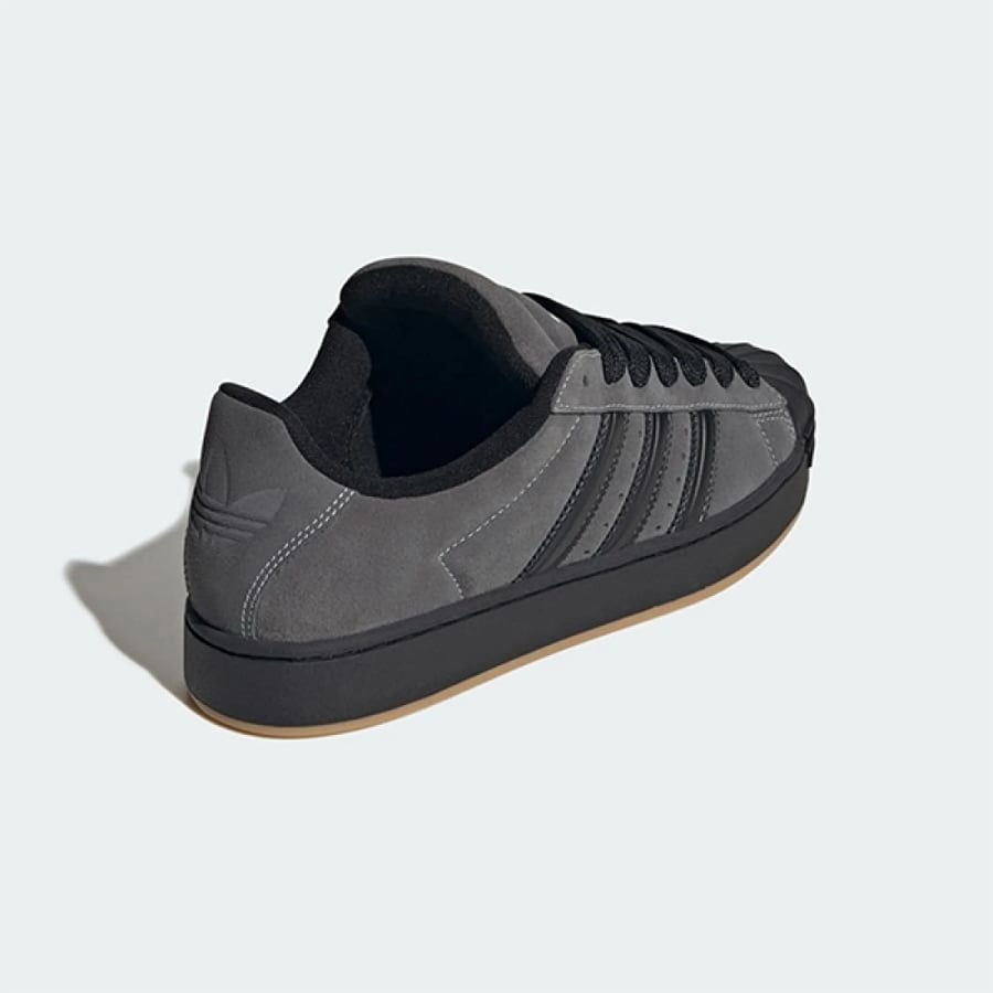 حذاء المشي Adidas Superstar ST رمادي واسود دارك
