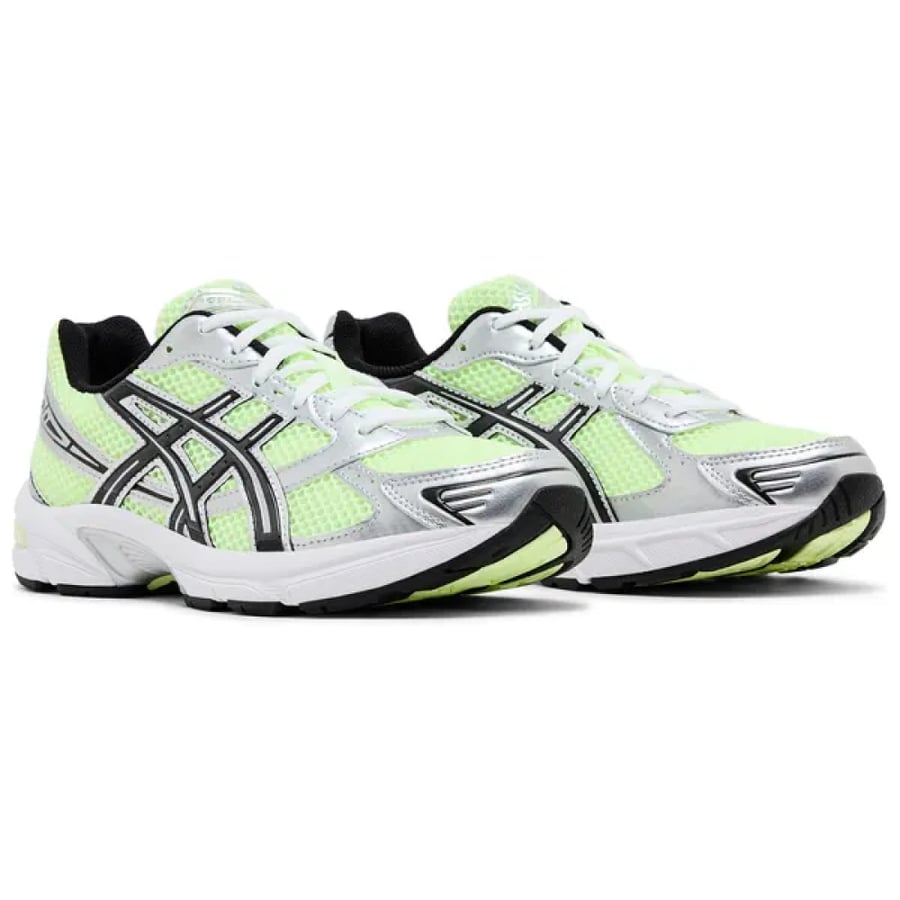 Asics Gel-1130 Mesh Green Silver Black Running Shoe