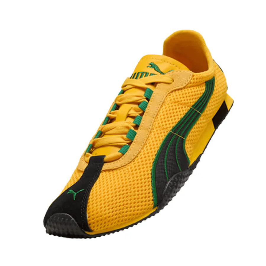 حذاء Puma اتش ستريت اوجي للجنسين أصفر وأخضر