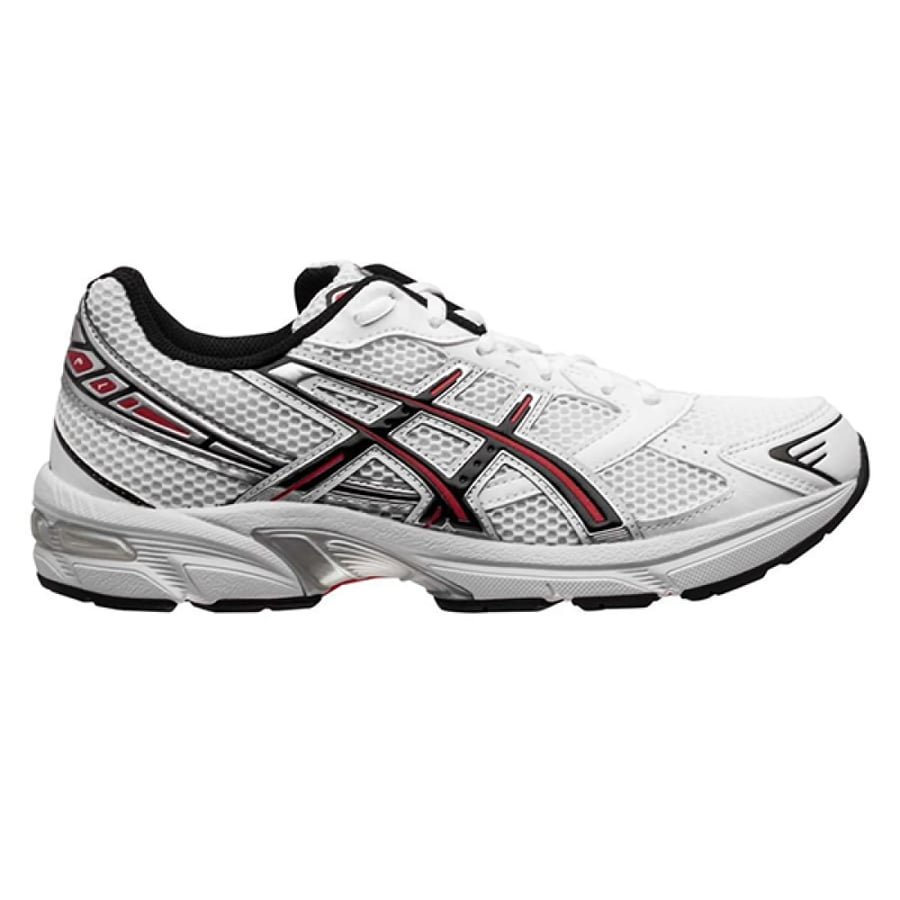 سنكرز الجري Asics جل1130 رياضي وايت بلاك ريد للجنسين