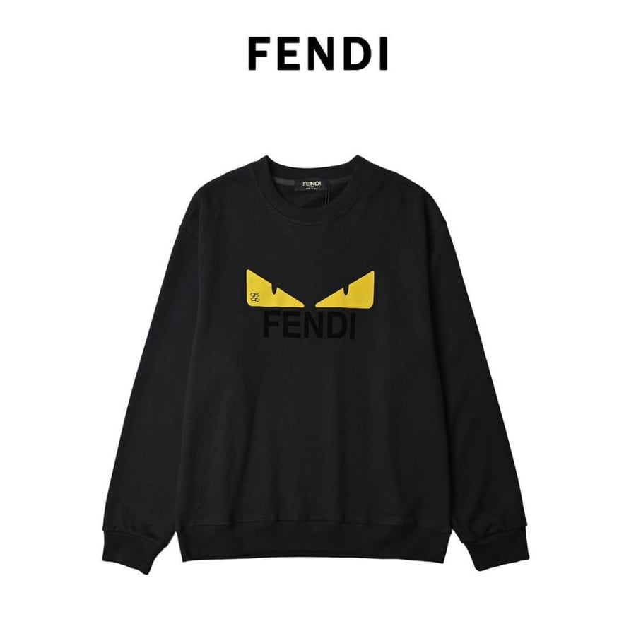 سويتر نسائي FENDI ROMA روما قطني لون أسود