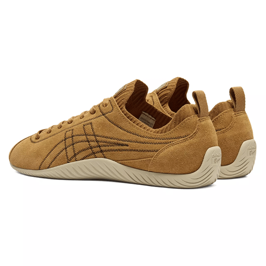 Onet Soka Tiger SCLAW Walking Shoes, Honey Brown Embroidered