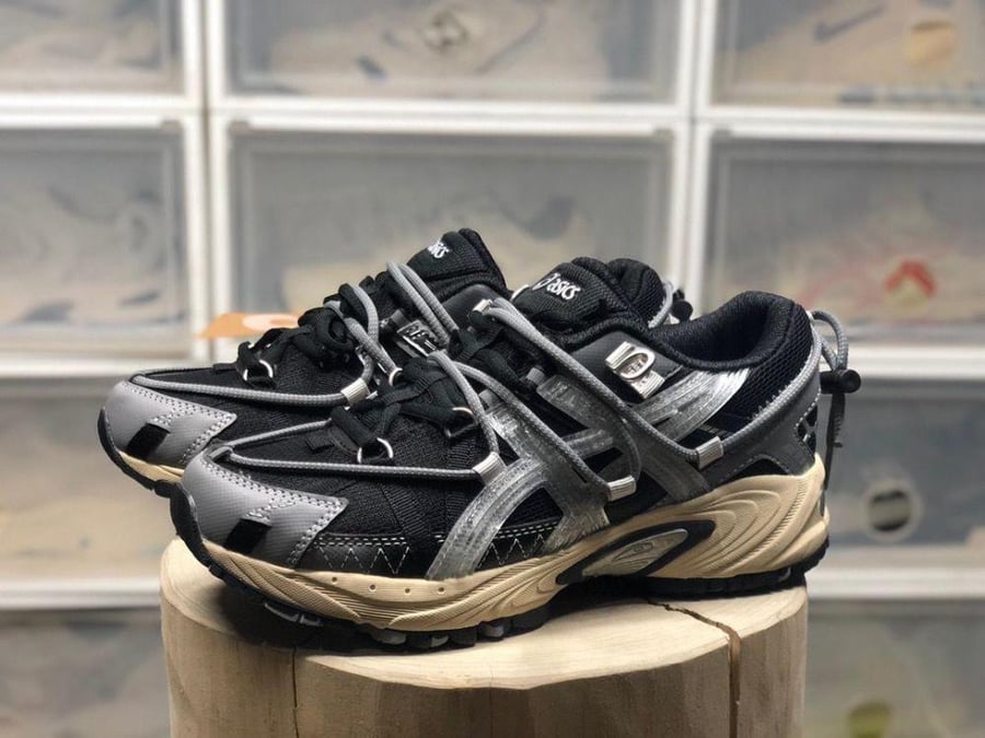 Unisex Skechers Gel Kahana TR Shoes, Black Silver